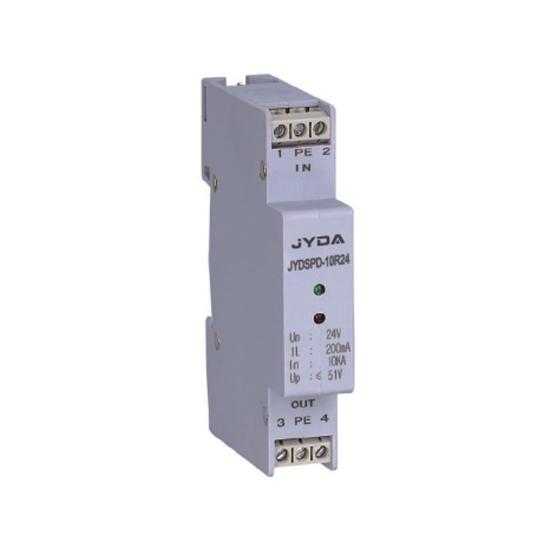 JYDSPD10R24/48/110/220系列工業(yè)控制信號(hào)線(xiàn)路電涌保護(hù)器